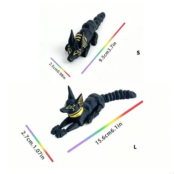Sculpture chien Anubis 37JD