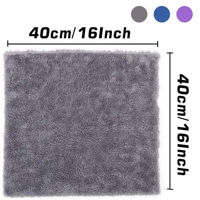 3/5/10 pièces de Lavage de Voiture Microfibre Serviette Nettoyage de Voiture De Séchage Chiffon De P