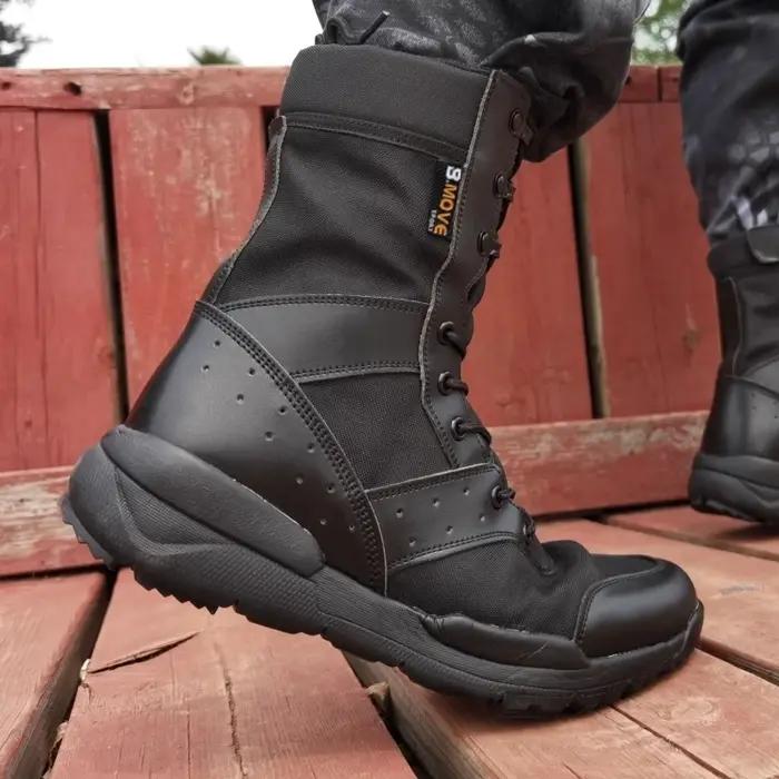 Bottes de skip militaires ultra-légères pour hommes et femmes, chaussures de sport d'escalade en ple