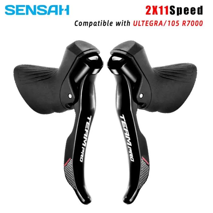Manettes de vitesse pour vélo de route GensaH 11 vitesses dérailleur Tiagra levier de frein compatible Shimano 8v 9v 10v 11v pour cyclistes occasions spéciales