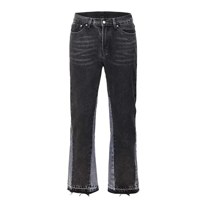 Jean évasé vintage pour homme Y2K Streetwear