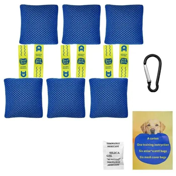 Ensemble d'entraînement à l'odorat pour chiens, casse-têtes, poupées à cache-cache, jeux amusants pour le travail du nez, idéal pour promenades et visites au parc