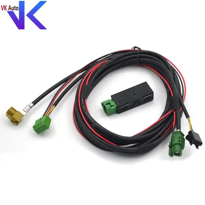 Pour VW Golf 7 MK7 VII pour Passat B8 CarPlay médias USB AUX commutateur MIB2 MDI USB AMI adaptateur prise 5Q 0035726