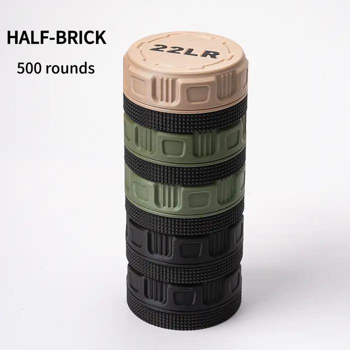 Système de rangement tactique pour munitions .22LR étagères empilables anti-secousses protection des charges pour tir sportif et préparation