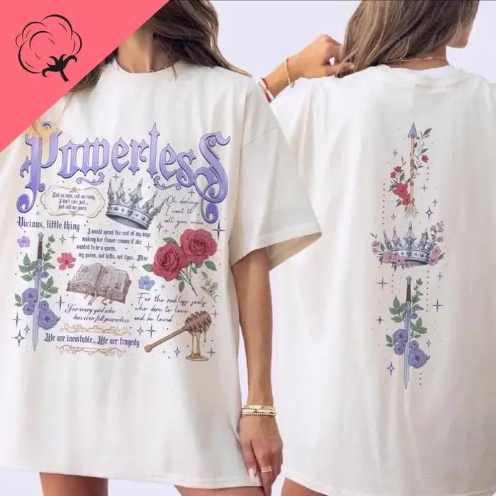 Les vêtements en coton confortables préparés par les fans de livres sans puissance conviennent aux hommes et aux femmes