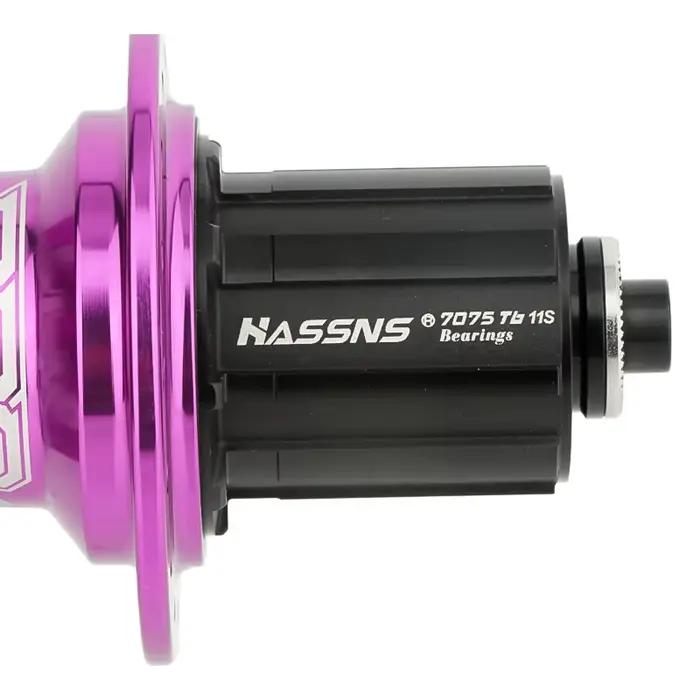 HASSNS PRO7 moyeu vtt 32 24 trous portant VTT moyeu libre moyeu arrière 32h 24h Cube bruyant bagues