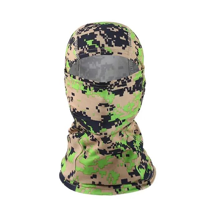 Cagoule de Camouflage masque complet Ski vélo cyclisme chasse couvre-tête écharpe Blaclava casquette