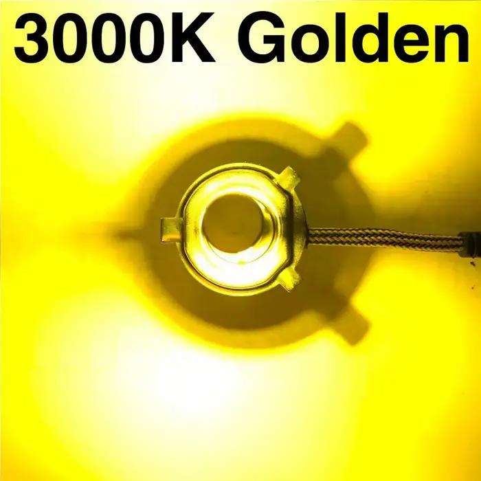 2x H7 LED H11 H4 Hi/Lo H1 H3 H8 HB1 HB3 HB4 HB5 HIR2 H13 H27 9005 9006 ampoules de phares de voiture 3000K 6000K 8000K