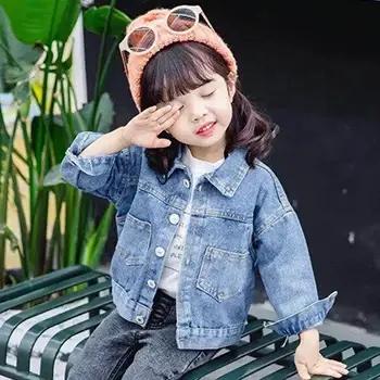 Bébé filles Denim veste printemps automne enfants Jean manteau