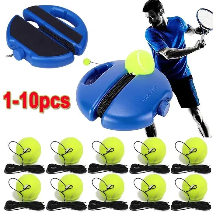 Base d'aide à l'entraînement de Tennis robuste avec corde élastique