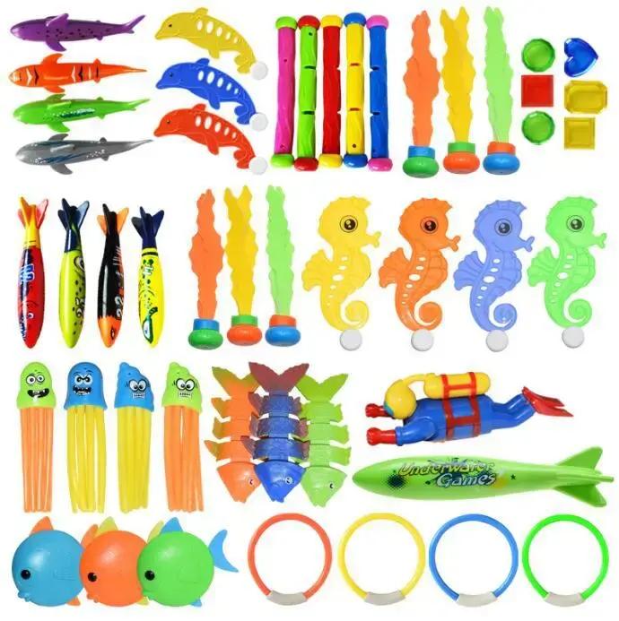 Été enfants natation poulpe piscine jouets de plongée Sports nautiques jeu d'eau jouets bâton de plo