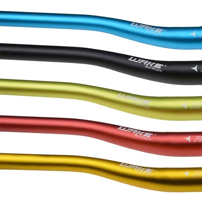 WAKE 31.8mm guidon de vélo 720mm 780mm vtt guidon en alliage d'aluminium hirondelle poignée barre ul
