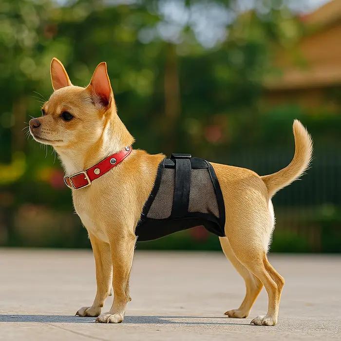 Culotte de sécurité anti-harcelement pour chien mâle en période d'œstrus