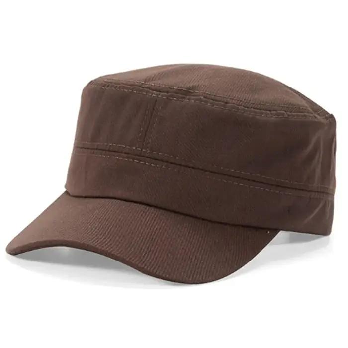 Casquette unisexe Vintage unie, style cadet, réglable, disponible en cinq couleurs, accessoire de mode classique pour hommes et femmes, 1 pièce