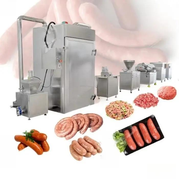 Machine à fabriquer des saucissons, ensacheuse hydraulique personnalisée abordable, équipement complet de ligne de production de saucissons