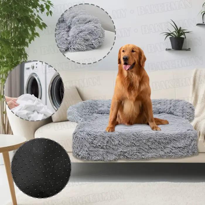 Tapis de lit en coton 100% doux pour chiens et chats occasions hivernales et voyages
