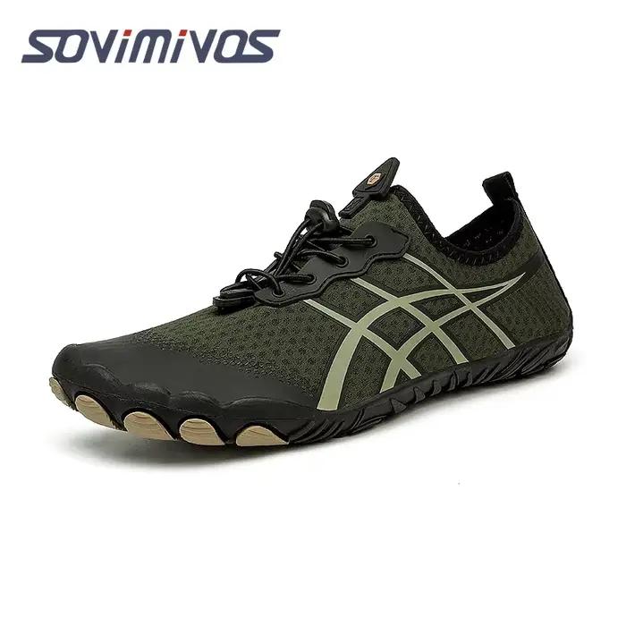 Chaussures d'été pieds nus à séchage rapide pour hommes, chaussures d'extérieur en rivière en amont,