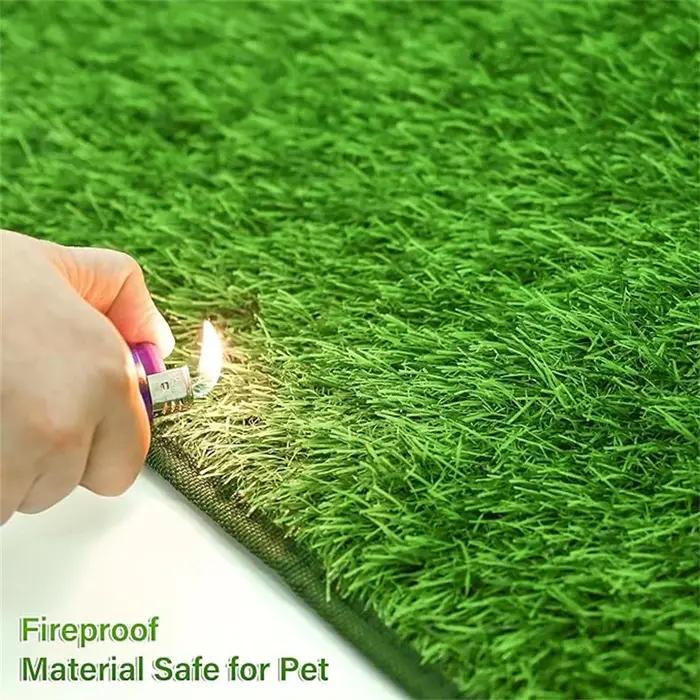Coussin de pot pour chien en herbe artificielle – Solution de formation pour animaux de compagnie intérieure/extérieure
