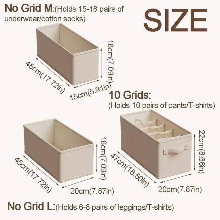 Boîte de rangement pliable pour vêtements lavable et respirante avec portes en bois pour une garde-robe organisée et élégante occasions spéciales
