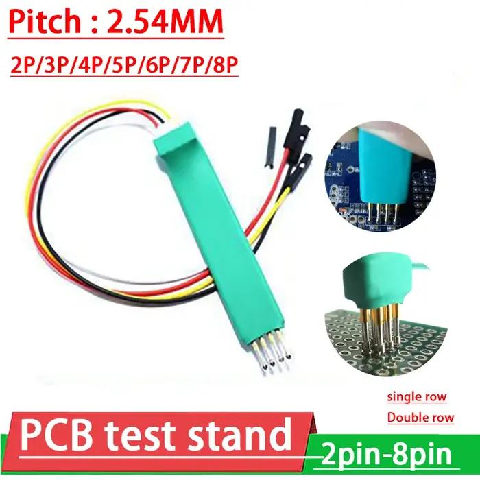 Support de Test PCB à Main de 2.54mm, Programmation, Débogage, Téléchargement, Pince de Gravure, Bro