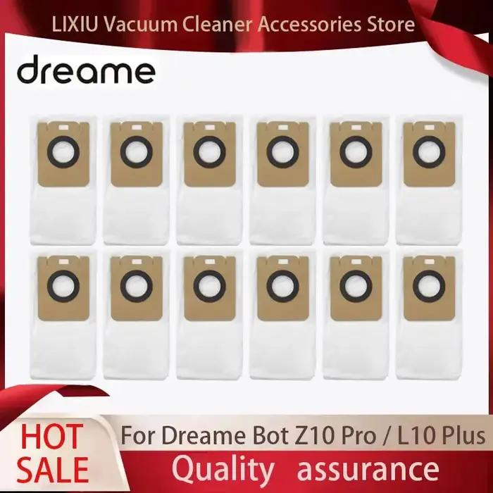 Sac à poussière pour aspirateur Robot Dreame Bot Z10 Pro / L10 Plus, vide automatique, 4l, sac à pou