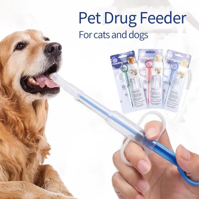 Chat chien pilule tireur médecine liquide distributeur d'alimentation