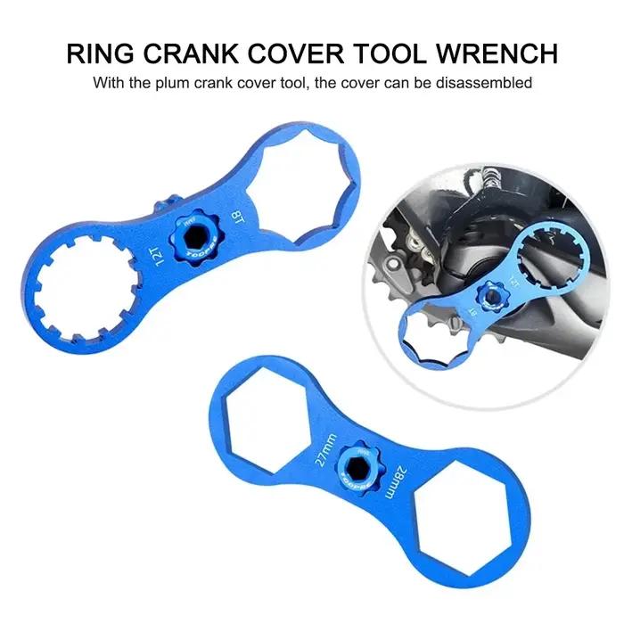 TOOPRE vtt vélo aluminium fourche avant clé pour Suntour XCM/XCR/XCT/RST VTT fourche capuchon clé dé