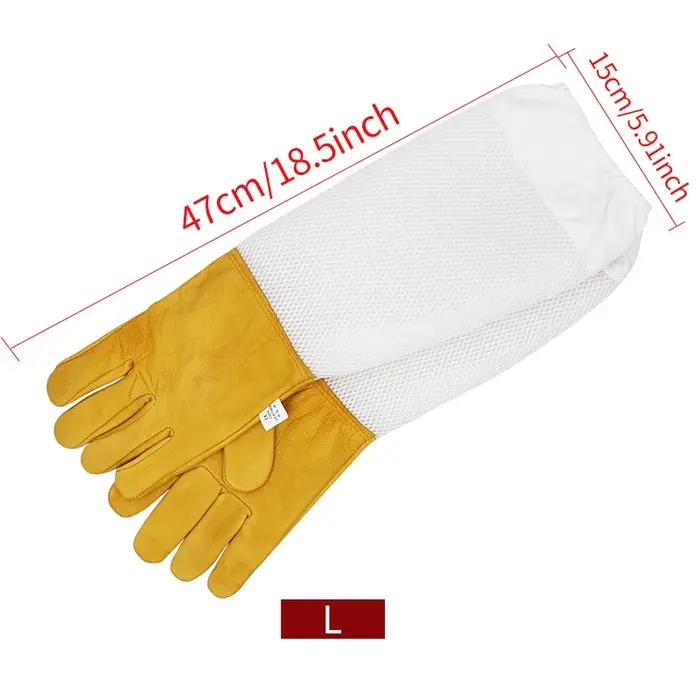 Gants de protection pour l'apiculture