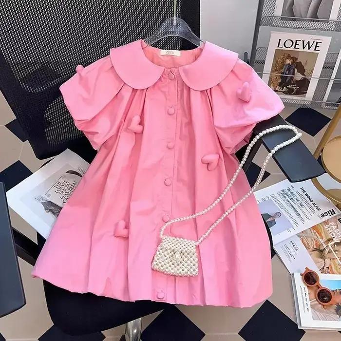 Robe d'été mignonne pour filles de 2 à 10 ans