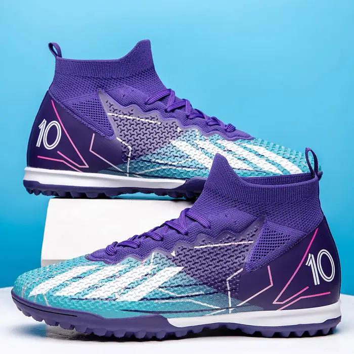 Chaussures de Football de sport professionnel TF ongles cassés adolescents en plein air chaussures d
