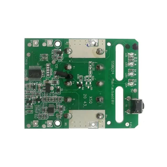 Circuit imprimé de protection de charge pour batterie au lithium Metabo, carte PCB, T1, 18V, 1 pièce