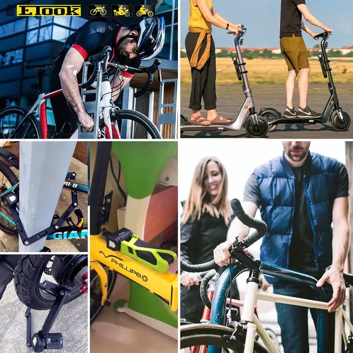 Serrure anti-vol pliable pour vélo