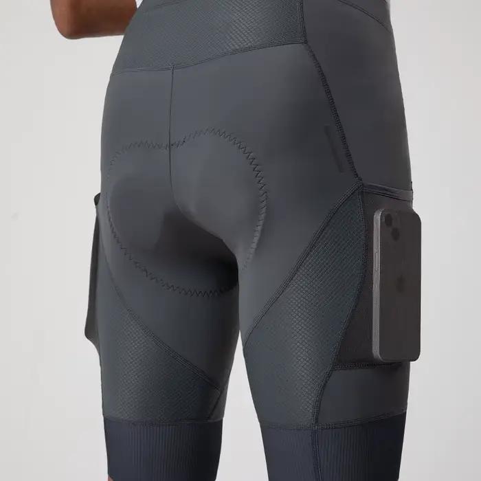 YKYWBIKE Short de cyclisme pour homme Coussin rembourré Antichoc VTT Route Vélo Collants courts Pant