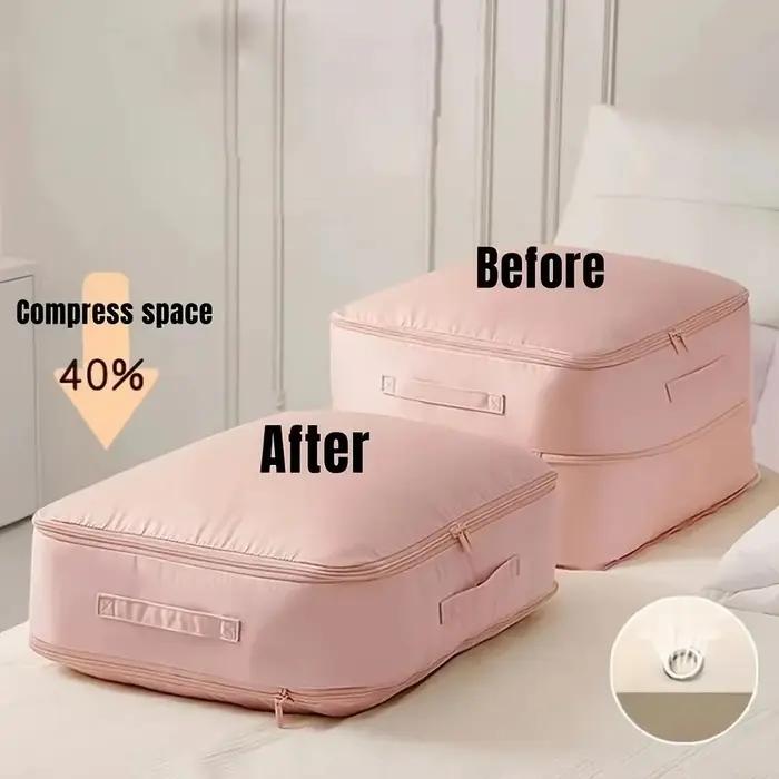 Sac de rangement auto-compressible robuste