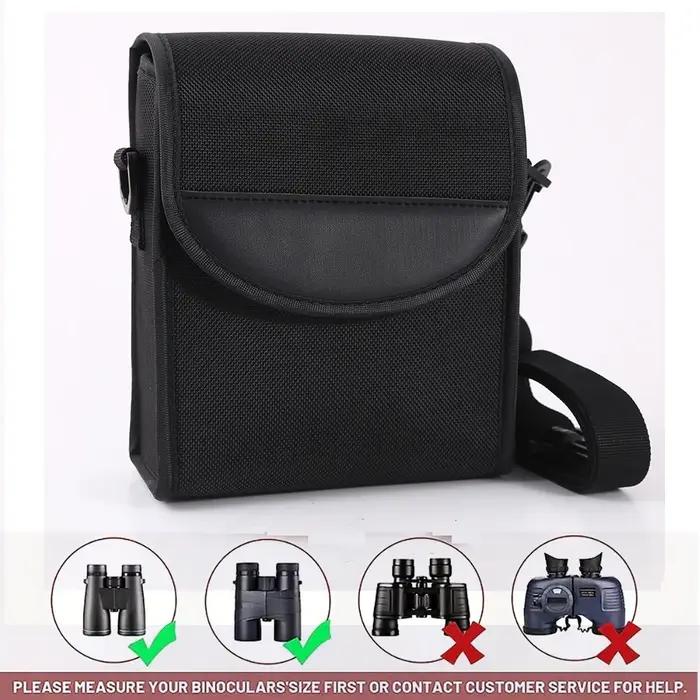 Sac étanche 25-50mm pour jumelles et appareil photo - Sac bandoulière croisé avec sangle réglable