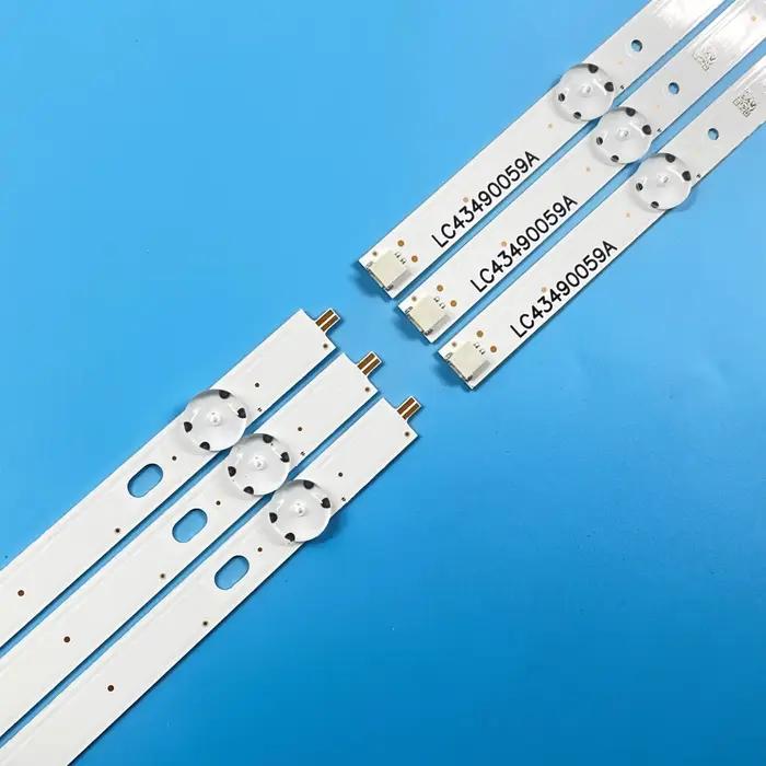 Bande de rétroéclairage LED, pour 43UJ635V 43UJ675V 43UK6300PLB 43UJ651V 43UJ634V 43UJ630V 43UJ561V