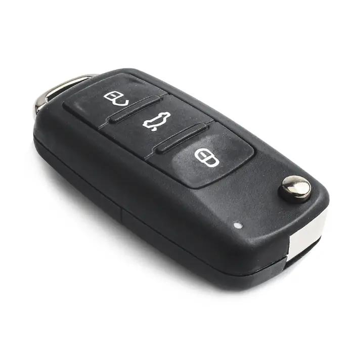 KEYYOU 10 pièces 2/3/4 boutons coque de clé à distance pour Skoda Octavia VW Volkswagen Golf Mk6 Tig