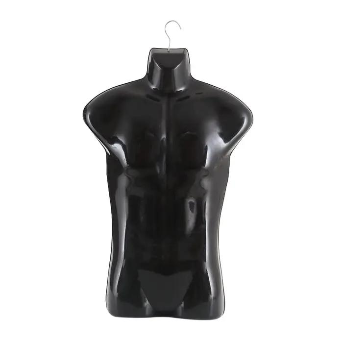 Cintre de mannequin masculin pour les vendeurs de vêtements, mannequin de corps de mode, marché comm