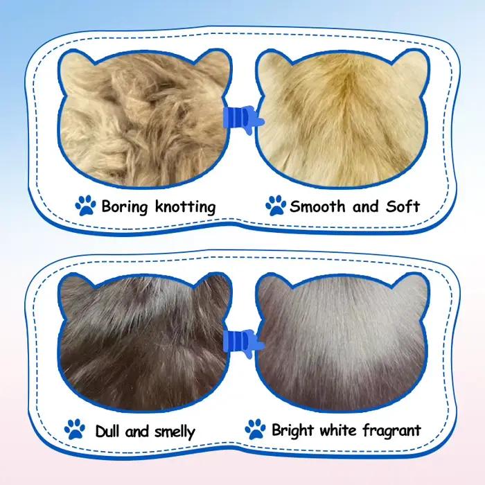 Huiles essentielles de soins capillaires nourrissantes et éclaircissantes pour chiens chats parfum subtil durable désodorisant naturellement orangé