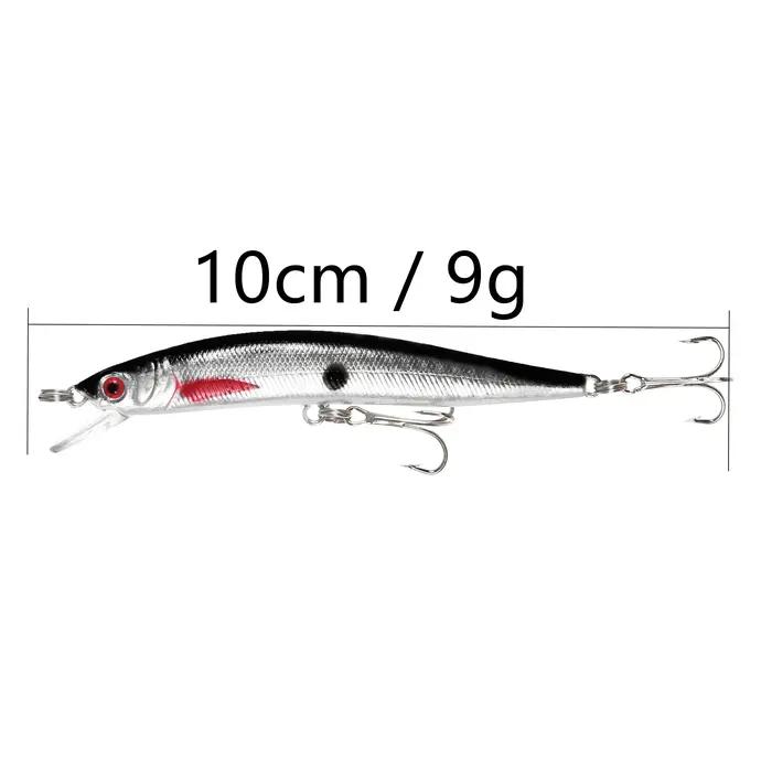 Leurre de pêche dur méné japonais, appât Élde type poisson nageur, wobJeff, manivelle, matériel pour