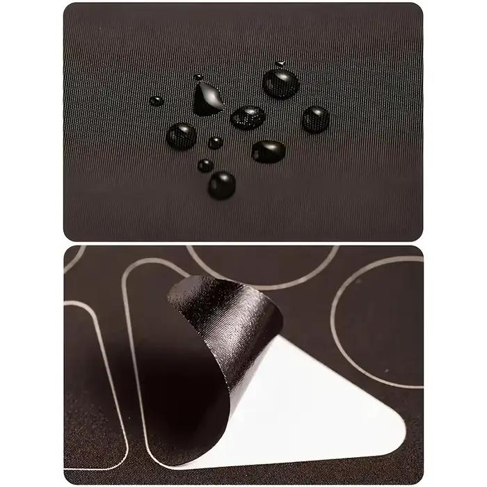 Patchs de réparation auto-adhésifs noirs assortis pour doudounes et vêtements durables pour hommes et femmes occasions spéciales