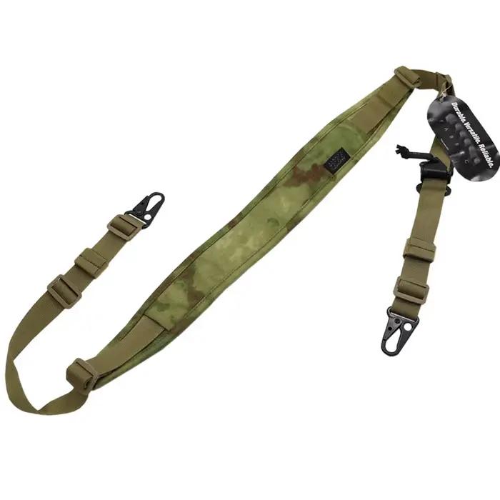 Sangle de fronde tactique VULPO 500D Nylon pour pistolets et fusils, réglable, confortable et résistante pour chasseurs