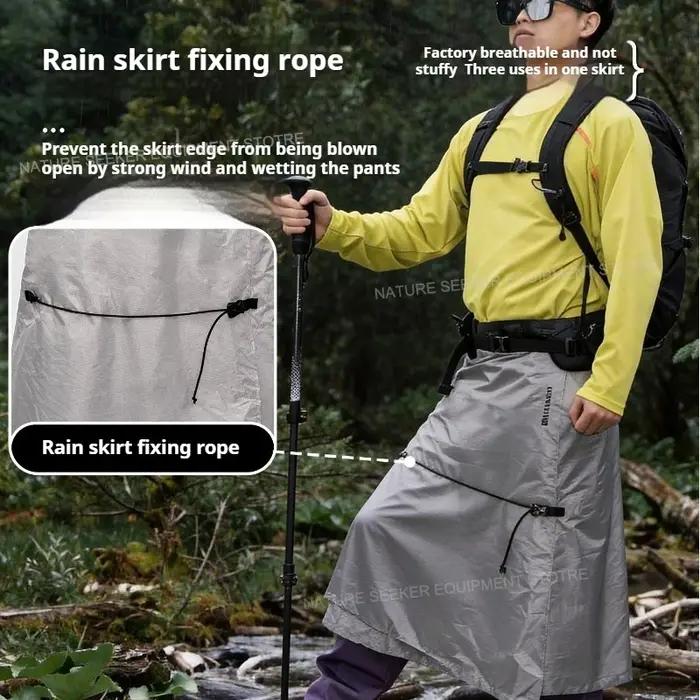Jupe de pluie Hikeman pour la randonnée et le cyclisme