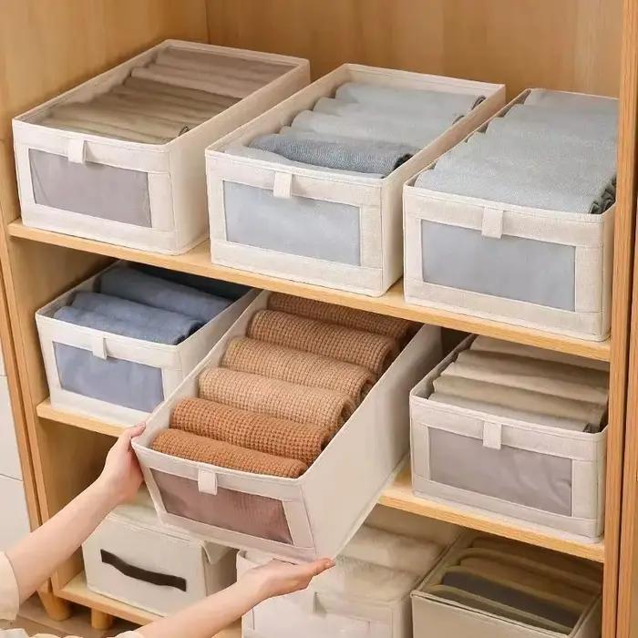Boîtes de rangement pour pantalons