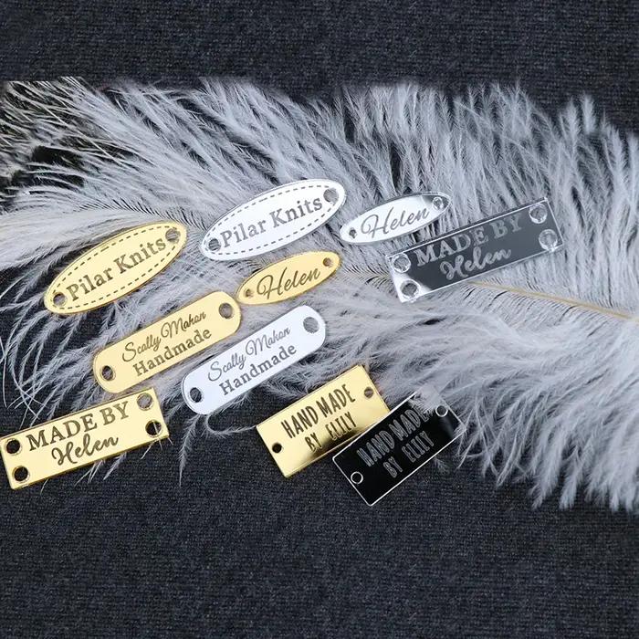 Étiquettes Attro Personnalisées pour Vêtements Faites à la Main