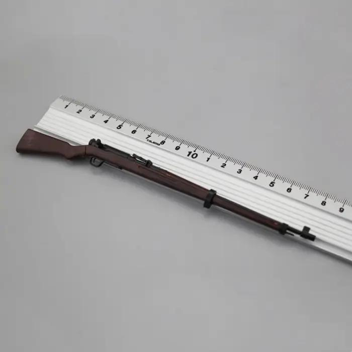 Kit de modèle de fusil à assembler à l'échelle 1/6, accessoires pour soldats
