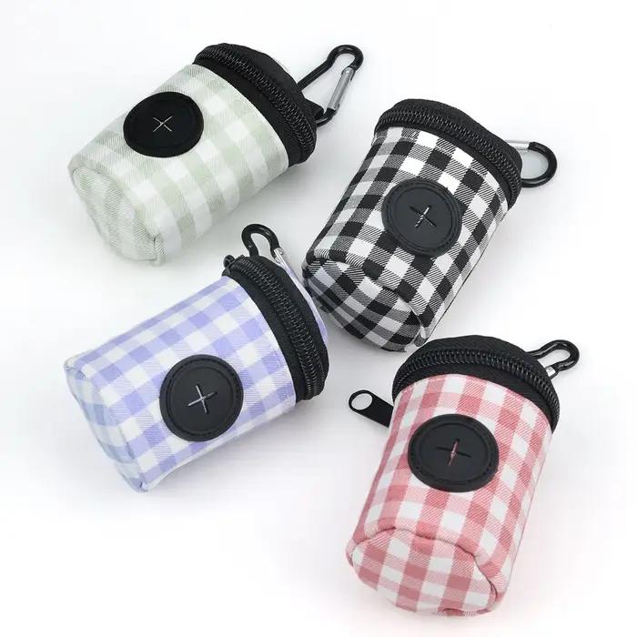 Trousse de toilette pour chiens en plein air, sac poubelle portable, scooper et sacs à crottes pour promenades et parcs publics