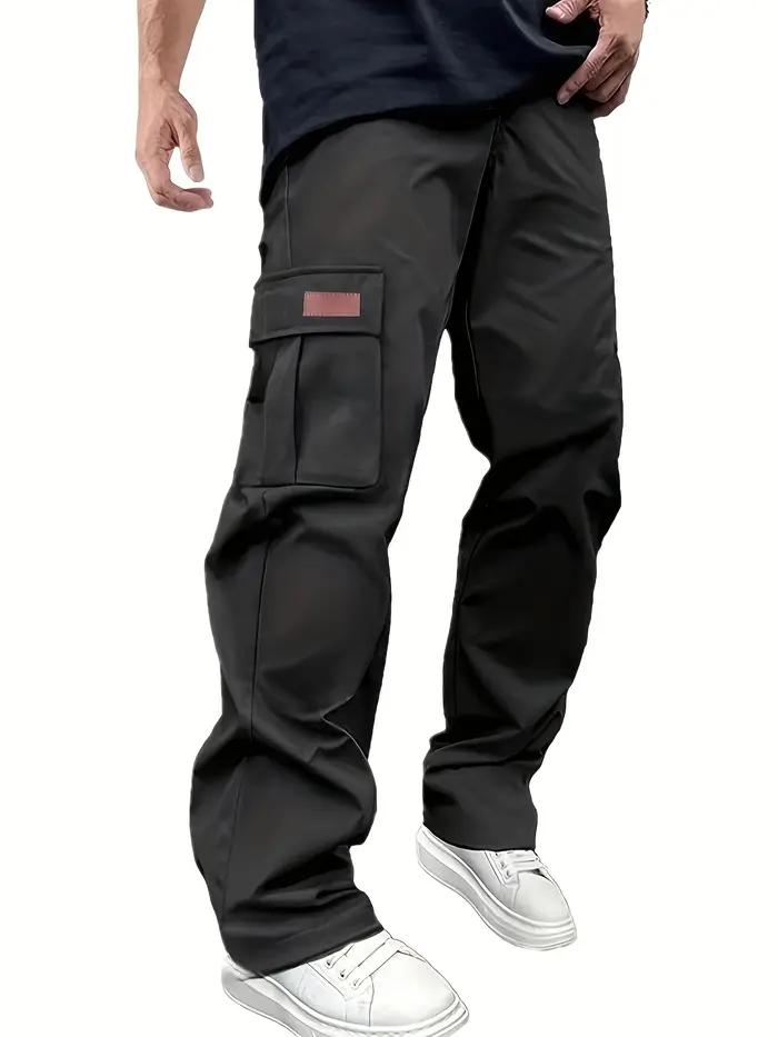 Amazon – pantalons de travail pour hommes, nouvelle collection été 2026, Station indépendante européenne et américaine, cordon de serrage, pantalons décontractés multi-poches