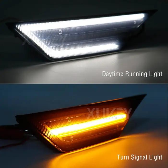 Clignotant Latéral Ambre Blanc DRL pour Honda Civic, 10e, Isabel, Sedan, URA, Répéteur, Indicateur,