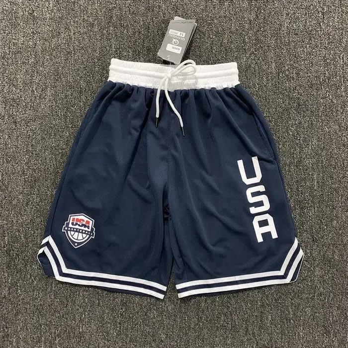 Short de course pour hommes, basket-ball, haute qualité, taille élastique, 2 couleurs, vêtements de